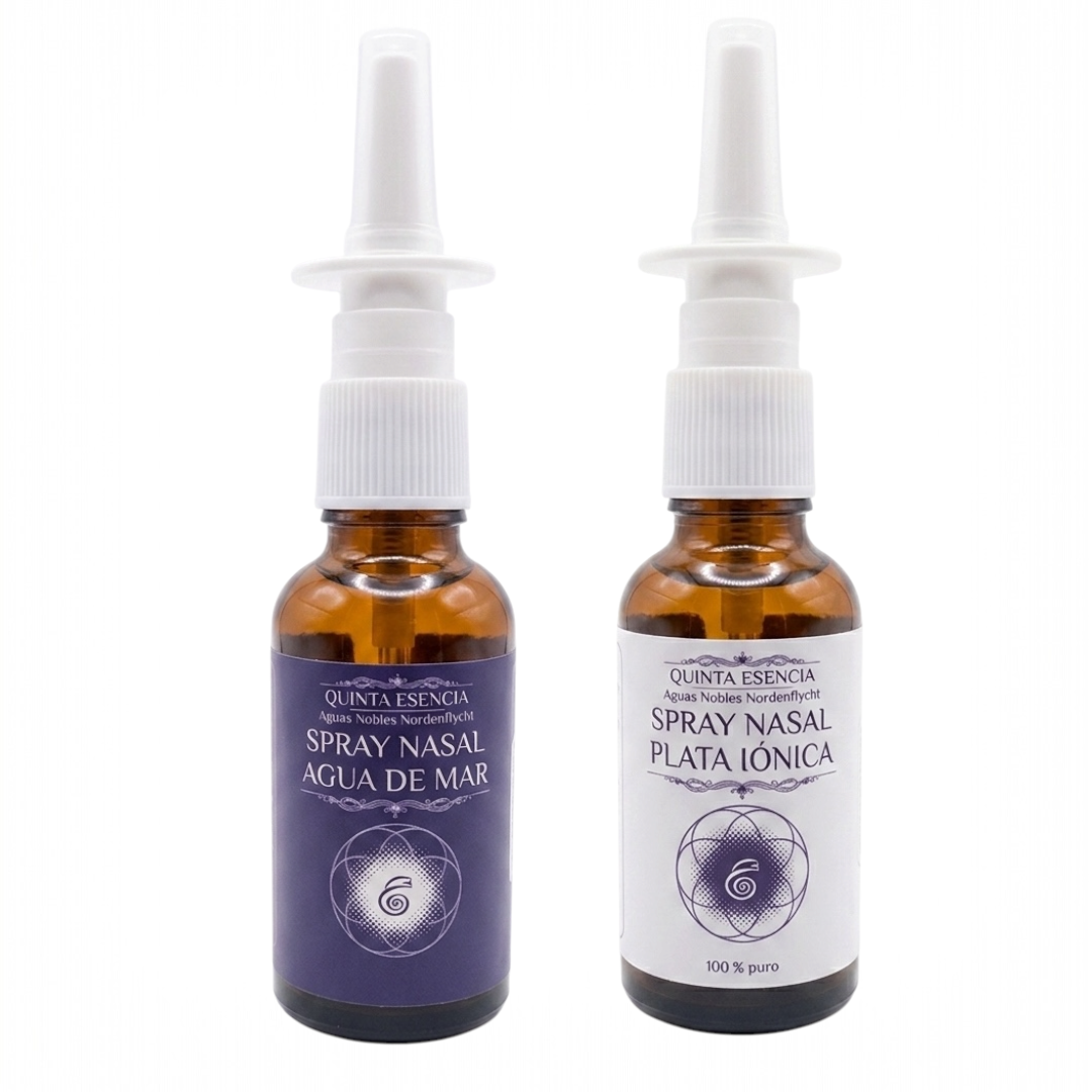Pack de Spray Nasales de Agua de Mar y Plata Iónica 30ml